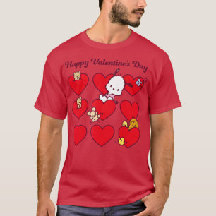 Camiseta Pochacco Feliz Día de San Valentín