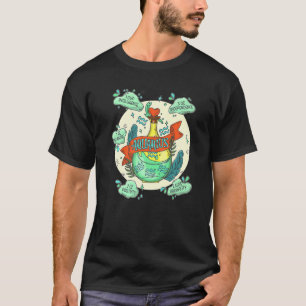 Camiseta Poción Acuario Con Ingredientes Astrolo Mágico
