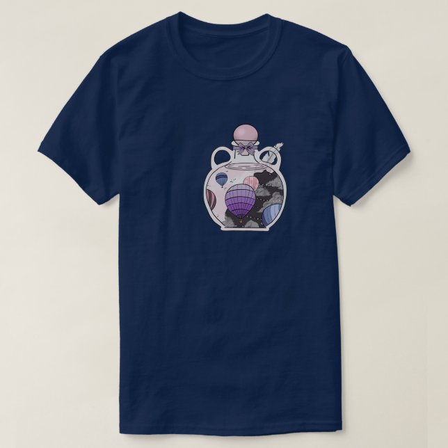 Camiseta Poción de aire (Diseño del anverso)