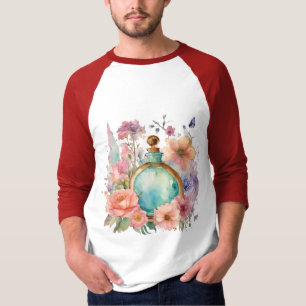 Camiseta Poción de flores mágicas: Manga acuarela de ensueñ