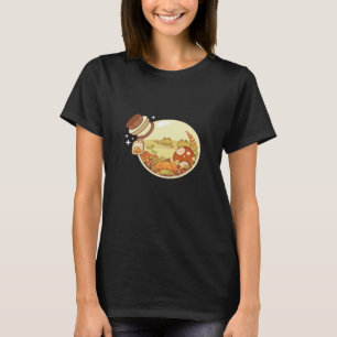 Camiseta Poción de Otoño con Ranas Clásico