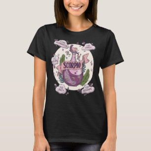 Camiseta Poción Escorpio Con Ingredientes Astrol Mágico