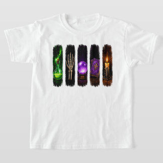Camiseta Poción Mágica, Decoración Celestial de Bruja