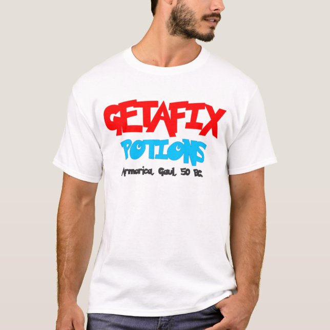 Camiseta Pociones Galia de Getafix (Anverso)