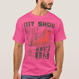 Camiseta Pock de Punk de zapatillas rojas