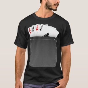 Camiseta Pocket Aces 4 Aces Poker