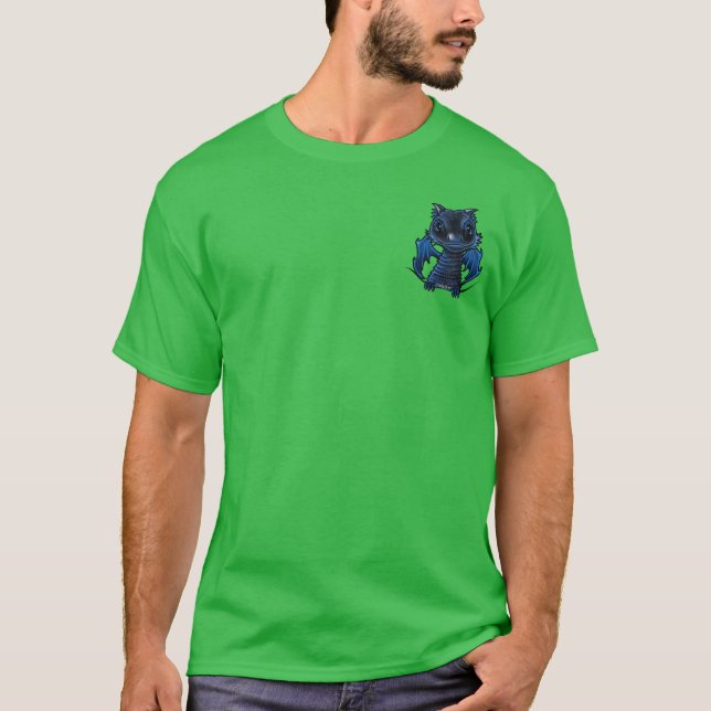 Camiseta Pocket Baby Dragon (Anverso)