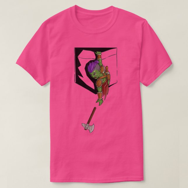 Camiseta Pocket Barbarian (Diseño del anverso)