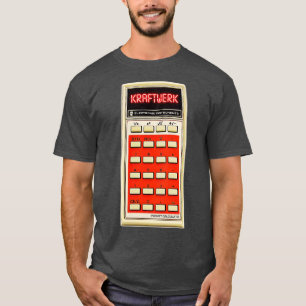 Camiseta Pocket Calculator Retro Kraftwerk Fan Art