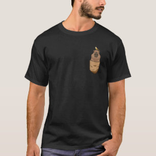 Camiseta Pocket Capybara Pocket Divertida Parodia de animal