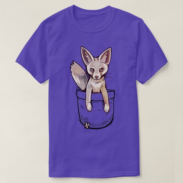 Camiseta Pocket Cute Ruppelt Fox (Diseño del anverso)