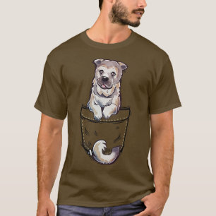 Camiseta Pocket Cute Sarabi Mastiff Dog