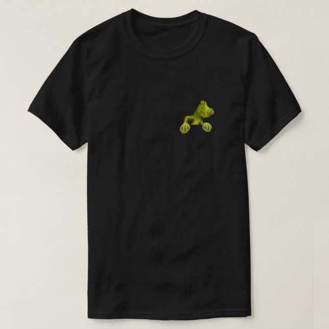 Camiseta Pocket Gecko (Diseño del anverso)