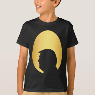 Camiseta Pocket Golden Egg Hunt Trump 45 47 Silhouette Happ