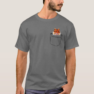 Camiseta Pocket Hamster Dad Mom, Boy Chica Nacido Funny Day