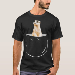 Camiseta Pocket Meerkat Shirt Funny Meerkat En Pocket