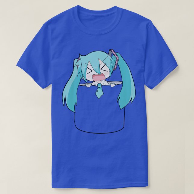 Camiseta Pocket MIKU (Diseño del anverso)