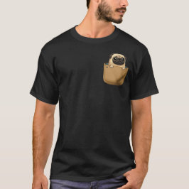 Camiseta Pocket Pals - Pug Edition