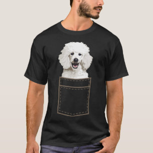 Camiseta Pocket Poodle Cute Cuadísimamente Mascota Perro Lo