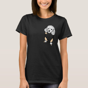 Camiseta Pocket Poodle Feed Cute Mini Juguete Mascota Dueño