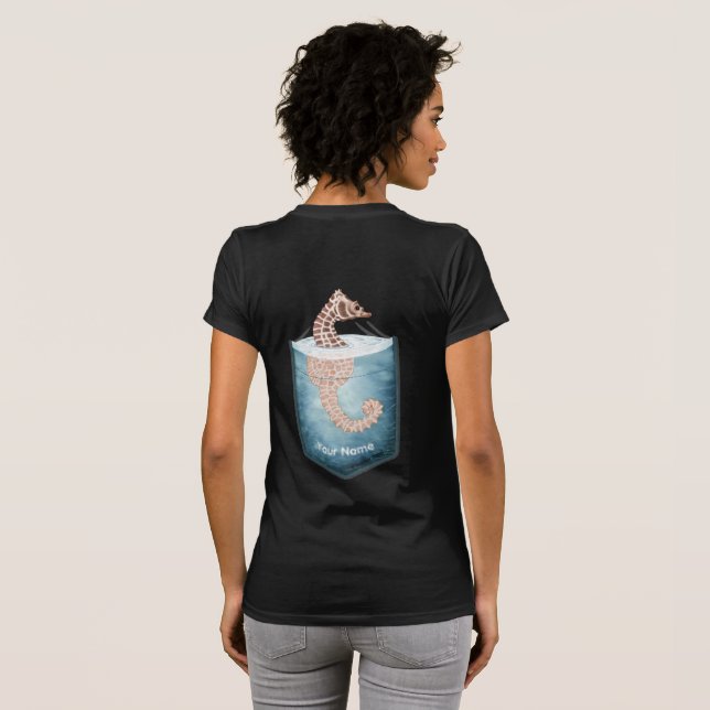 Camiseta Pocket Seahorse (Reverso completo)