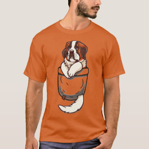 Camiseta Pocket St Bernard Puppy