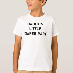 Camiseta Poco bebé del pañal del papá