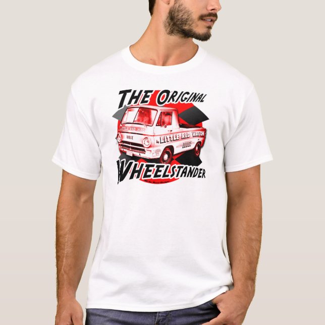 Camiseta Poco carro rojo (Anverso)