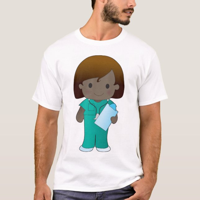 Camiseta Poco chica del médico (Anverso)