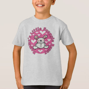 Camiseta Poco conejito del Snuggle de la mamá