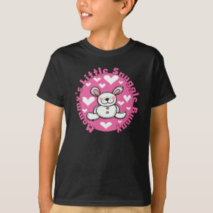 Camiseta Poco conejito del Snuggle de la mamá