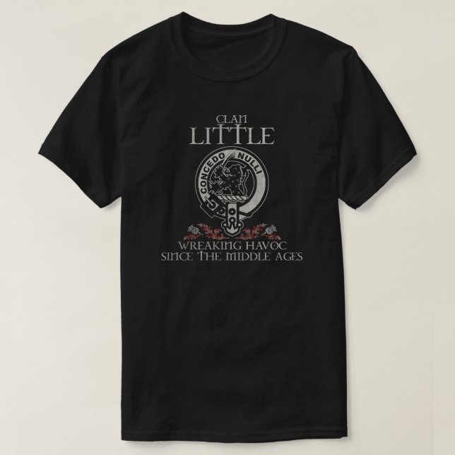 Camiseta Poco de Morton Rigg Clan escudo Apellido escocés (Diseño del anverso)
