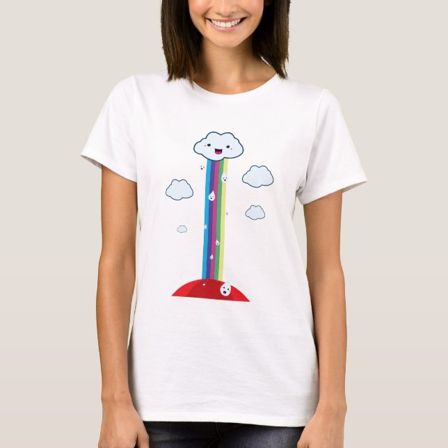 Camiseta Poco día lluvioso (Anverso)
