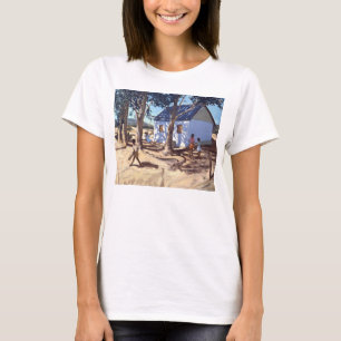Camiseta Poco Karoo blanco Suráfrica de la casa