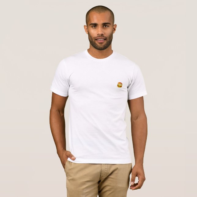 Camiseta Poco logotipo de la hamburguesa (Anverso completo)