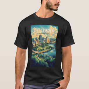 Camiseta Poco Rock Arkansas Viaje Arte Vintage