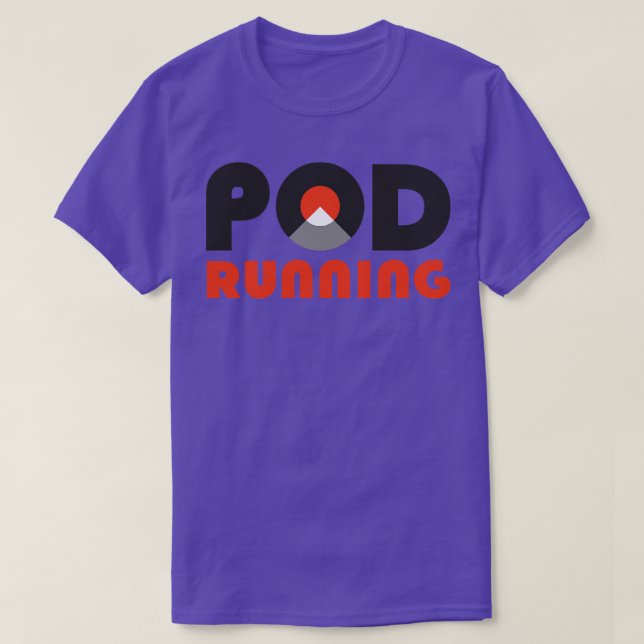 Camiseta Pod Running (Diseño del anverso)
