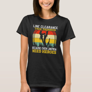Camiseta Podador de Árboles de Línea de Servicio Arborista 