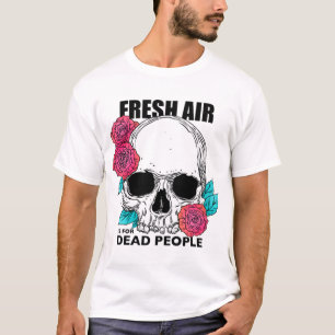 Camiseta Podcast de Morbid. El aire fresco es para los muer