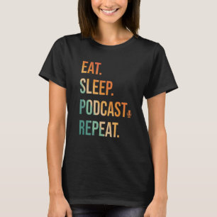 Camiseta Podcast divertido para hombres mujeres podcasting 