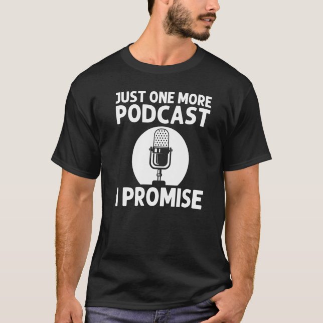 Camiseta Podcast Guay Para Hombres Mujeres Podcaster Micróf (Anverso)