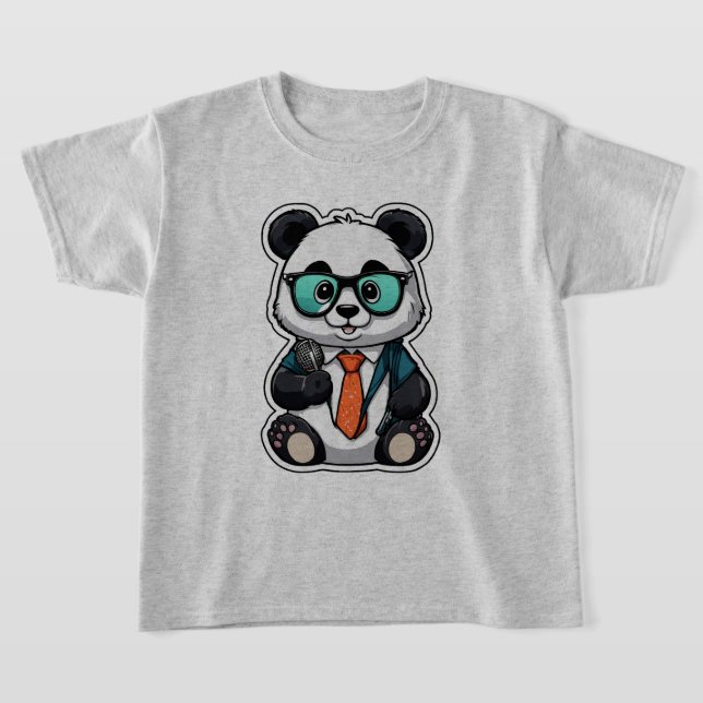 Camiseta Podcast Panda - El mejor presentador del negocio d (Distribución)
