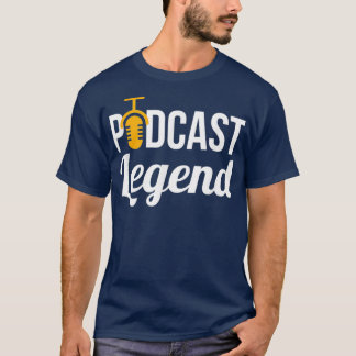 Camiseta Podcast Podcast Podcast T para podcasters