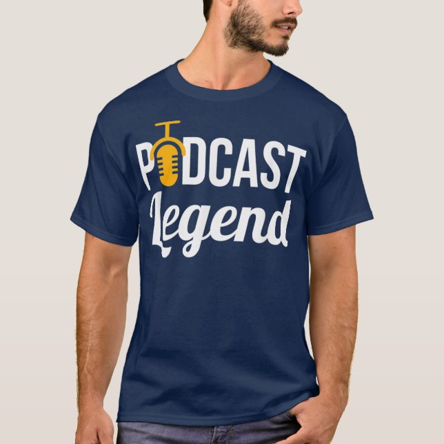 Camiseta Podcast Podcast Podcast T para podcasters (Anverso)