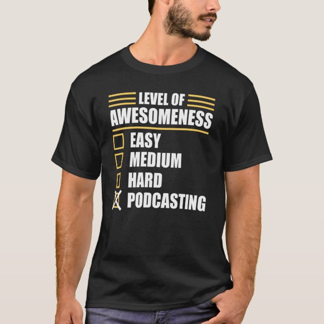 Camiseta Podcast Podcaster Podcasting 1 (Anverso)