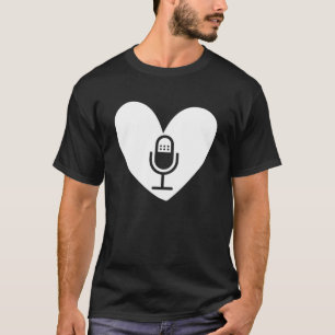 Camiseta Podcast Podcaster Podcasting Intercasting Stream D