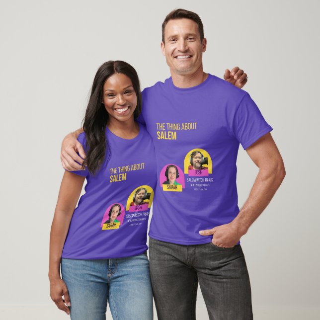 Camiseta Podcast sobre Salem (Unisexo)