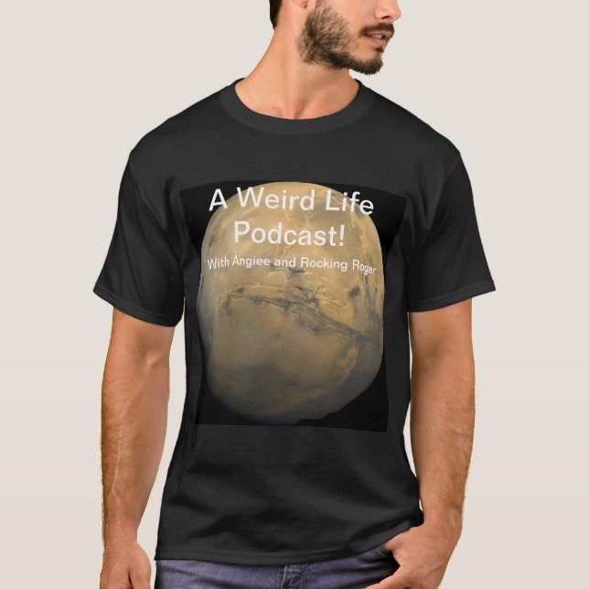 Camiseta Podcast sobre una vida rara (Anverso)