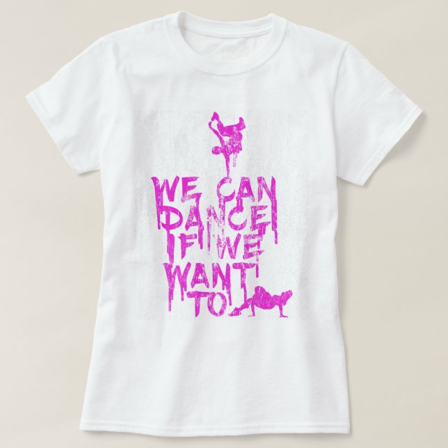 Camiseta Podemos bailar el DS (Diseño del anverso)