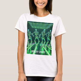 Camiseta Podemos Bailar Esqueletos En El Suelo De Baile Con
